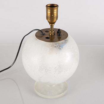 Gunnar & Ulla Eklöf, table lamp, Corona Belysningskultur, 1930s-40s.