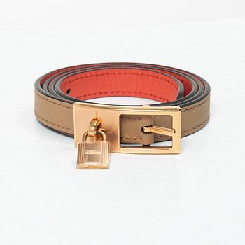 Hermès, Belt, "Lucky 15", size 75.