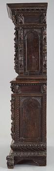 A Renaissance-style cupboard, 1800's, with older parts.