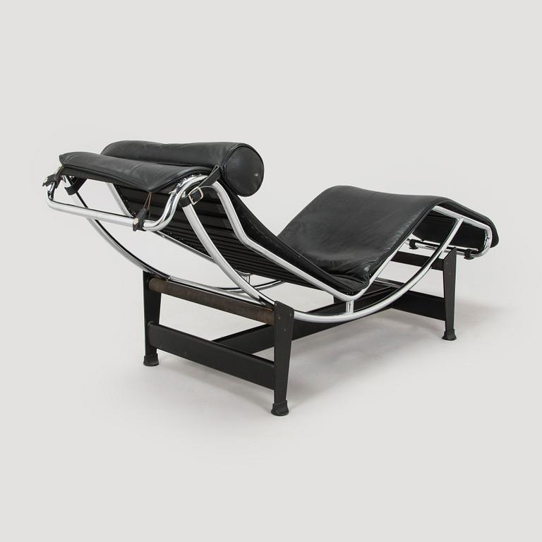 Charlotte Perriand & Le Corbusier, an 'LC4' lounge chair, Cassina, Italy.