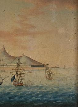 "Table Mountain", Kina, omkring 1800.