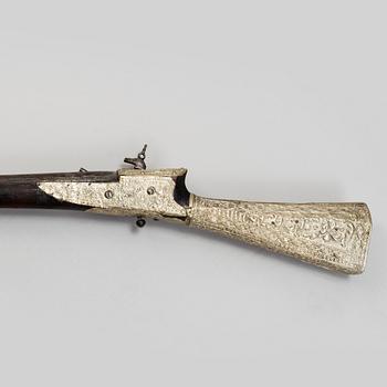 SNAPPLÅSGEVÄR, turkiskt, 1800-tal.