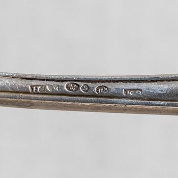 A Swedish silver cutlery, model 'Hansa', including with mark of H Andersson Juvelerare, Gothenburg 1936 (39 pieces).