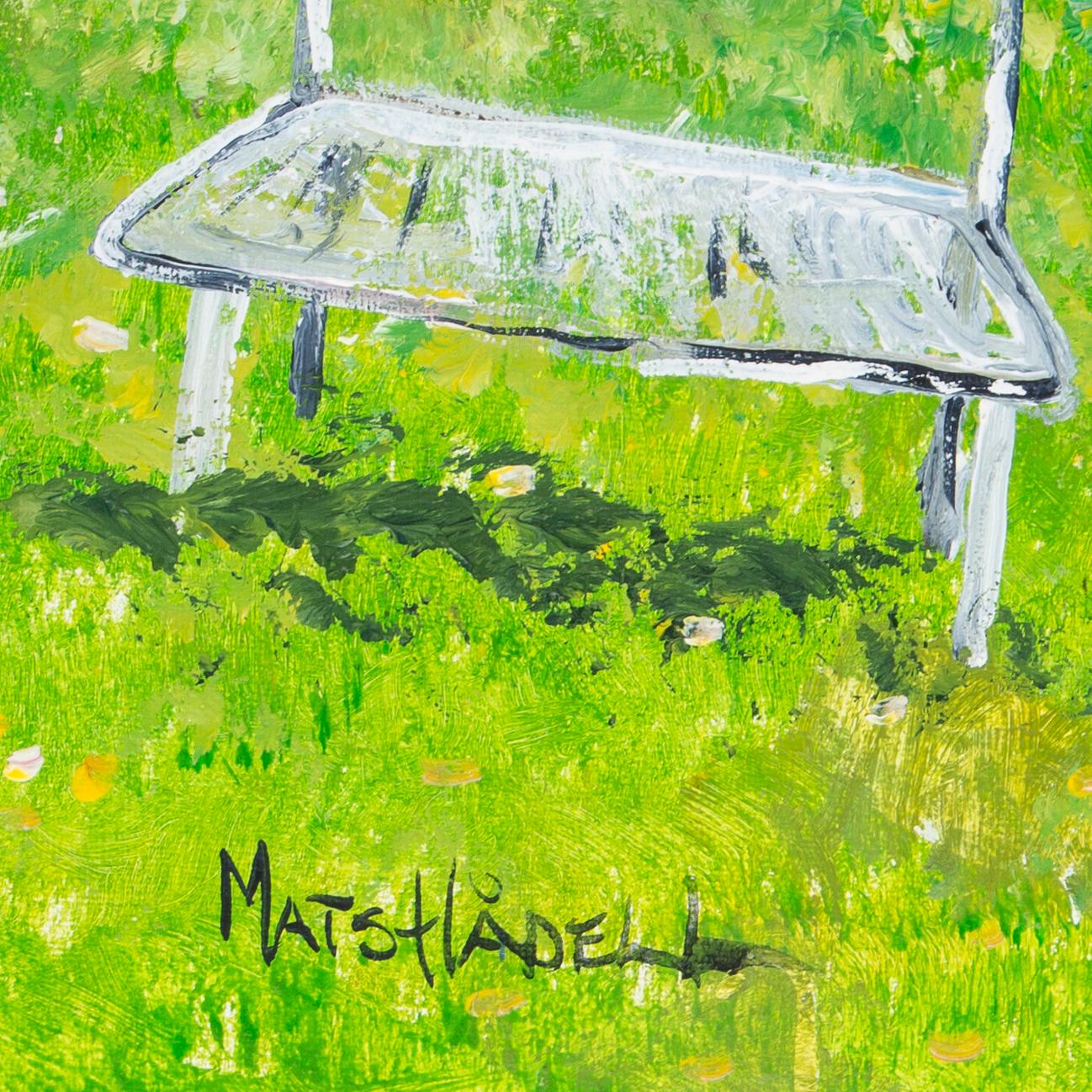 MATS HÅDELL, olja på duk, signerad.