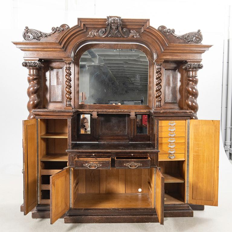 Cabinet/Sideboard Baroque style around 1900.