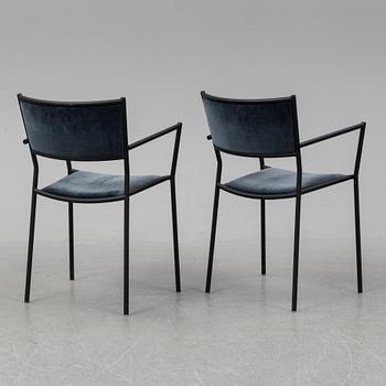 CHRIS MARTIN,  a set of 8 "Jig chairs", Massproductions, 21st Century.