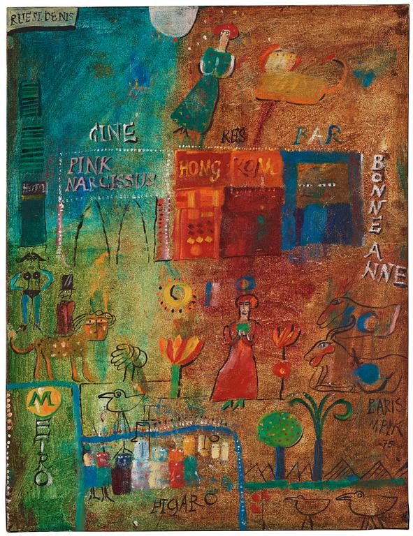 Madeleine Pyk, Scene from Paris.