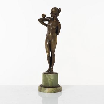 Alexander Sándor Járay (1870-1943), after. Woman with a ball.