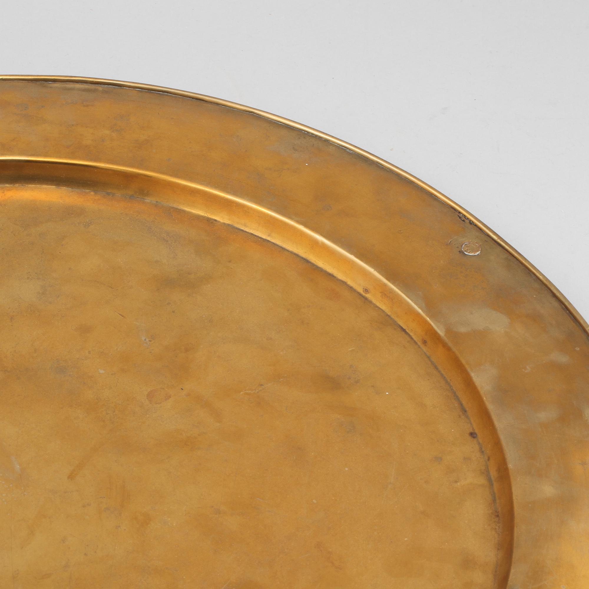 BRICKA, mässing, 1800-tal.