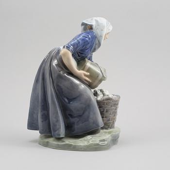 FIGURIN, porslin, Christian Thomsen, Royal Copenhagen, 1900-talets andra hälft.