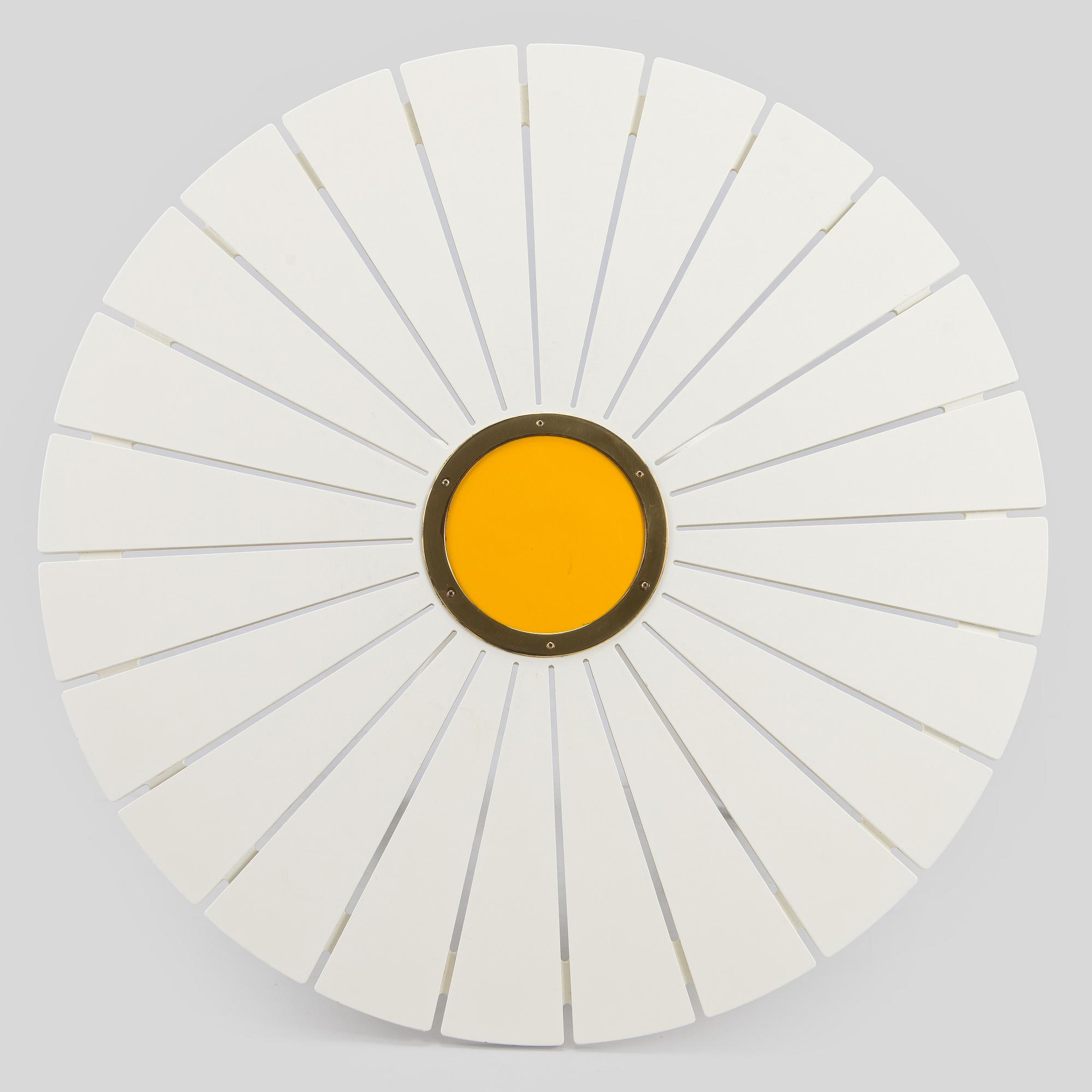Alvar & Aino Aalto, trädgårdsmöblemang, 5 delar, "Aurinko"-serien, Artek, 2000-tal.