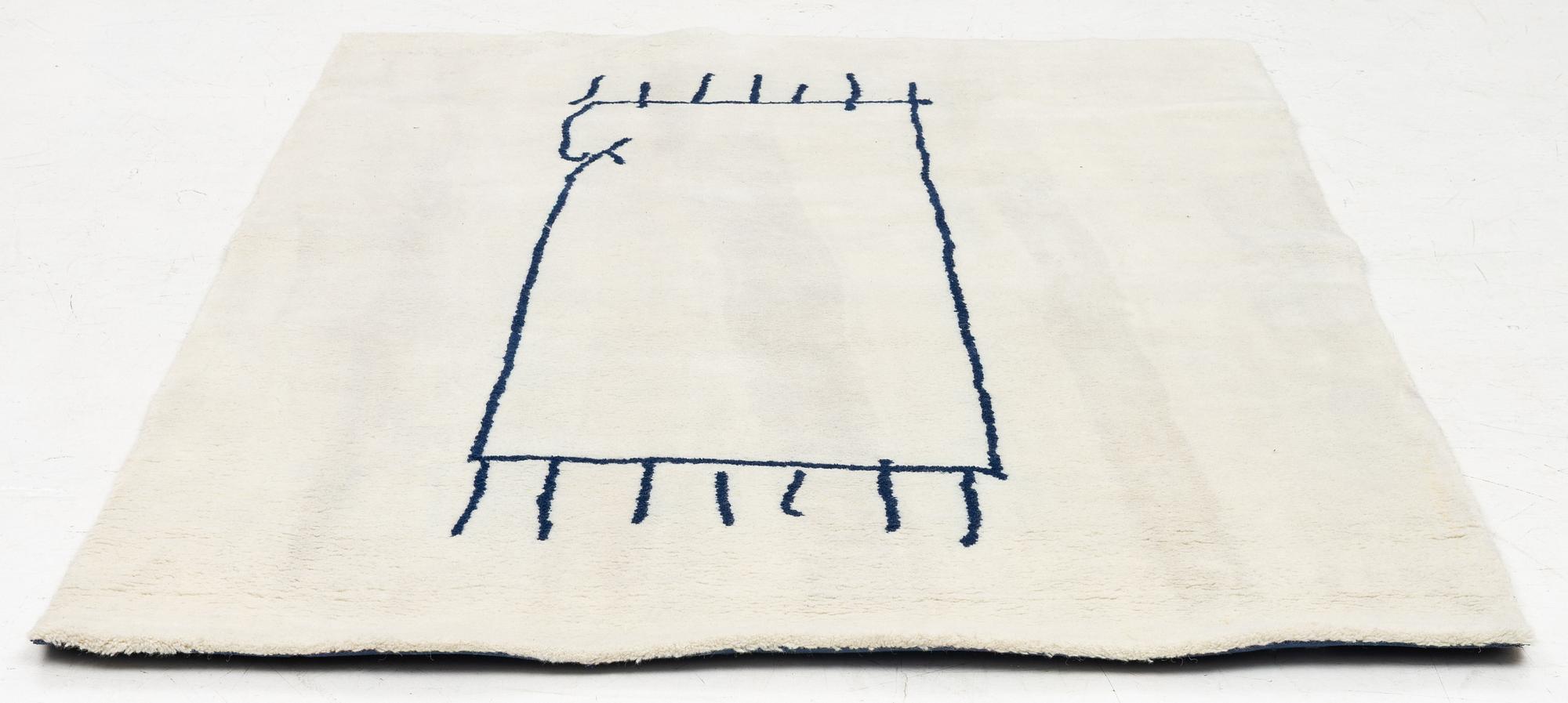 Jonas Bohlin, Rug, Asplund, approx. 203 x 149 cm.
