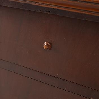 August Saul, skrivbord, Stockholm, 1800-tal.