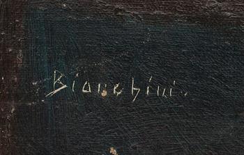 ARTHUR BIANCHINI, oljemålning.