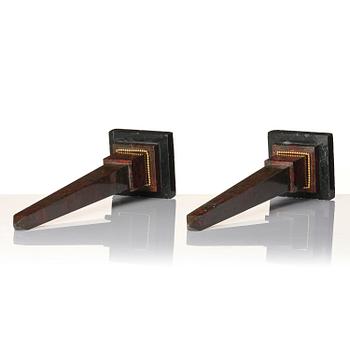 Obelisker ett par, tidigt 1900-tal.