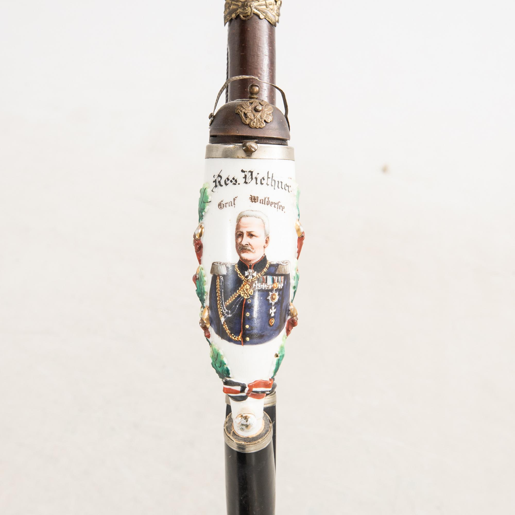 Long pipe "Parole Heimat" Germany late 19th century.