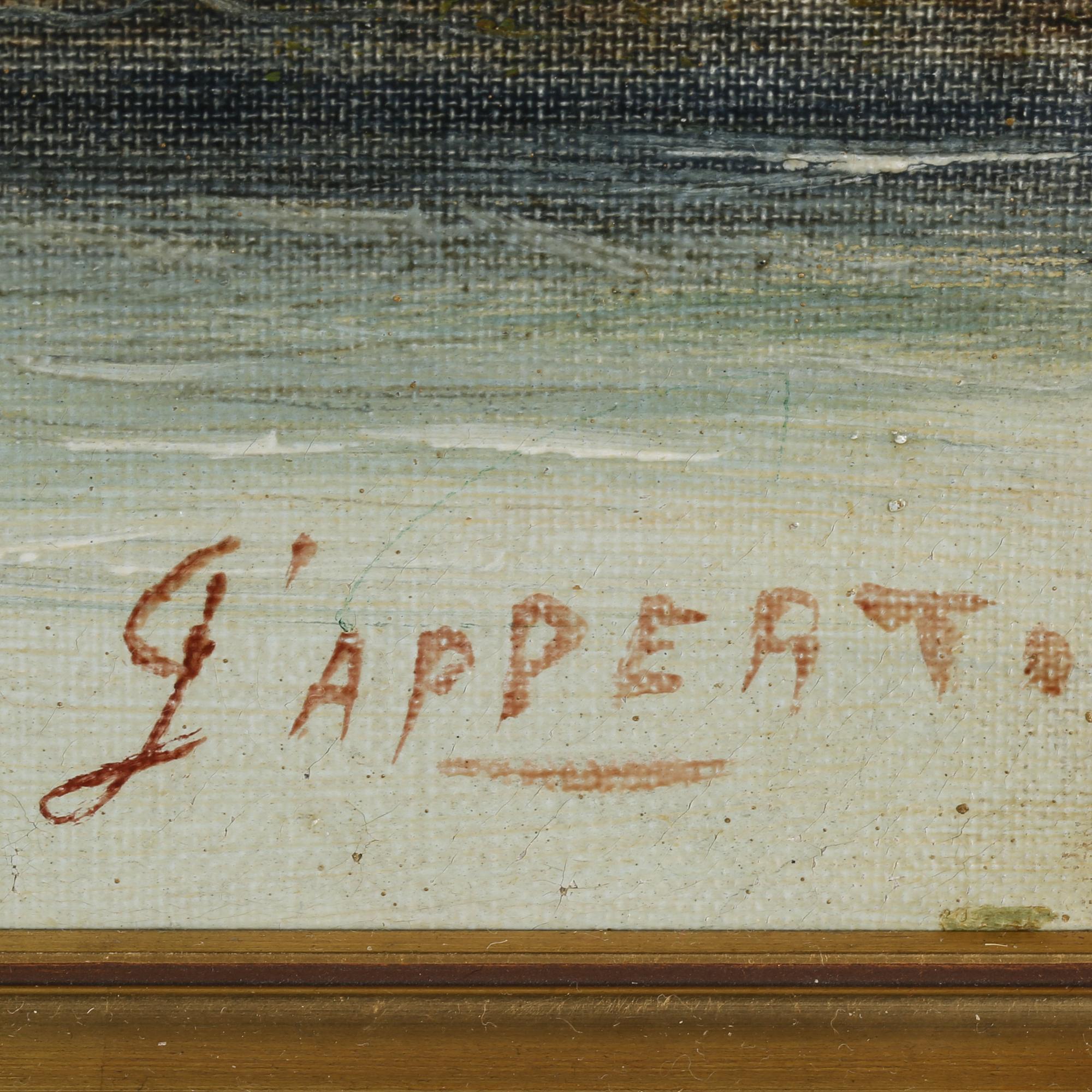 GEORGES APPERT, olja på duk, signerad.