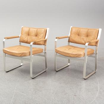 KARL ERIK EKSELIUS, fåtöljer, ett par, "Mondo", JOC.