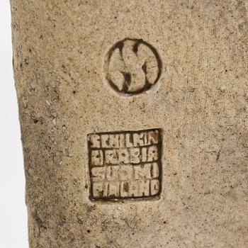 Michael Schilkin, a stoneware sculpture, stamp signed Schilkin Arabia Suomi Finland.