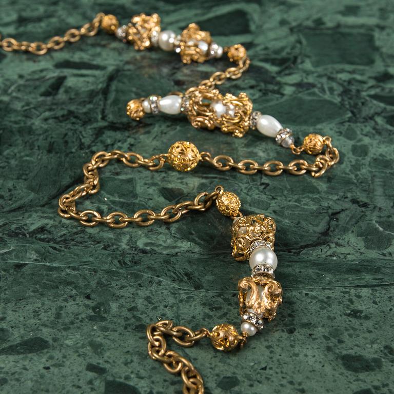 NECKLACE, Chanel (professedly), a 1960s.