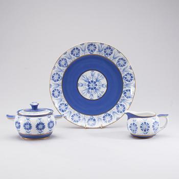 KAFFESERVIS, 17 delar, porslin, ML-modell, Arabia 1964-71.