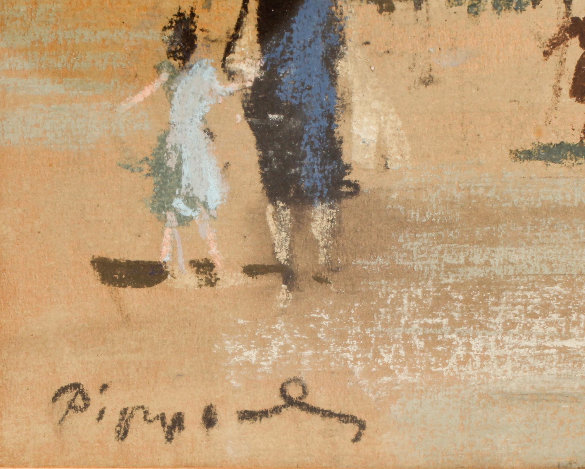 HANS ROBERT PIPPAL, pastell, sign.