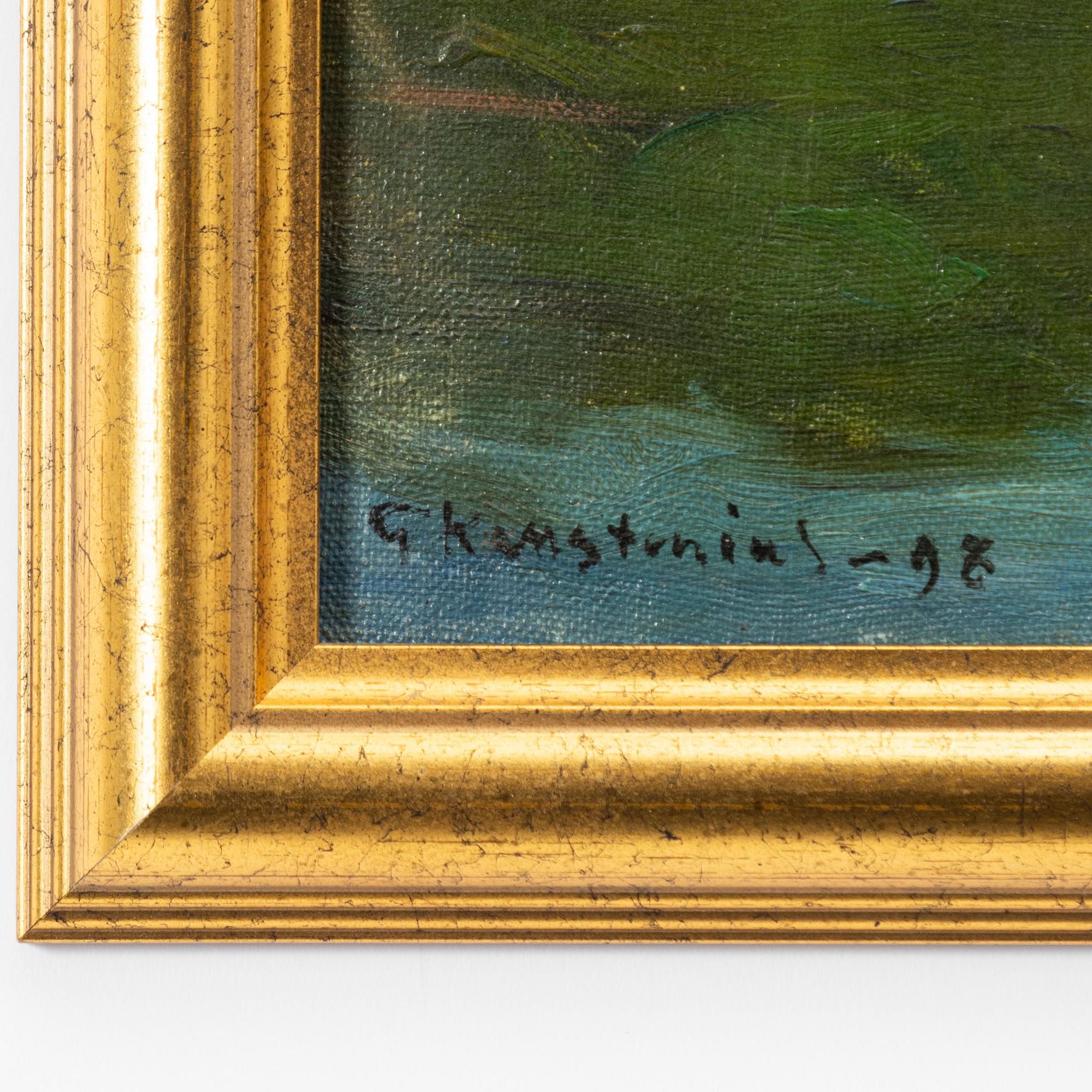 Gottfrid Kallstenius, "Strand" (Motif from Dyvassö).