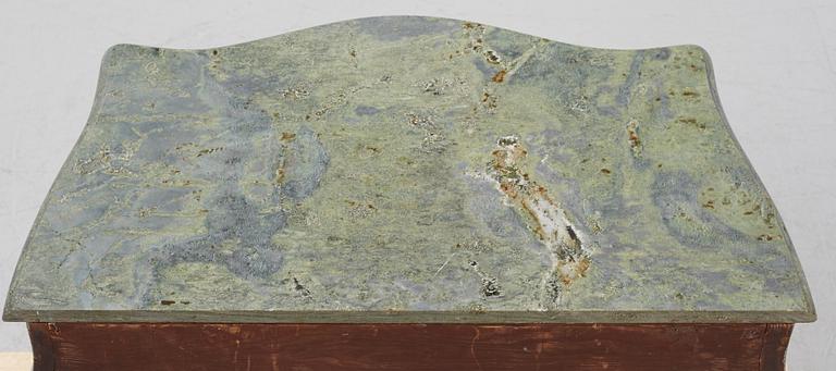 Byrå, rokokostil, 1900-talets mitt.