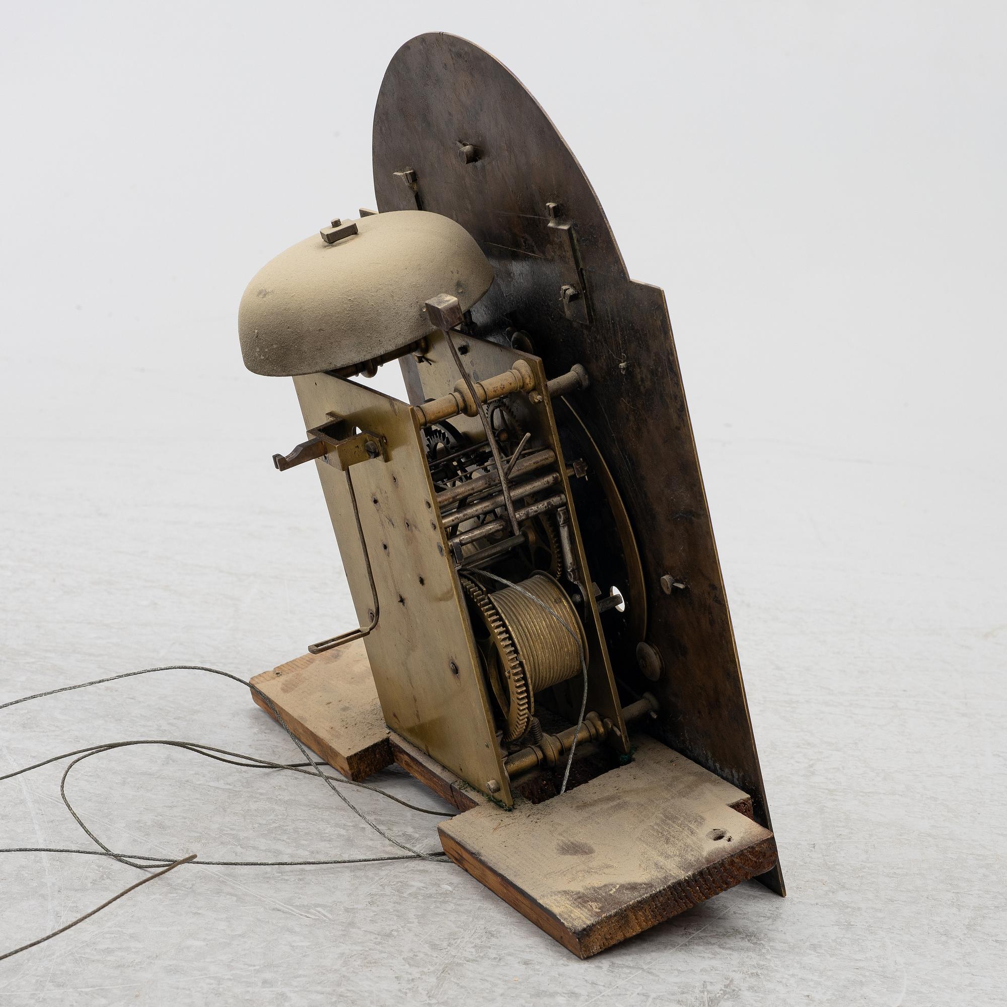 Longcase clock, Jonas Barber, Ratclif Cross, London, 18th century.