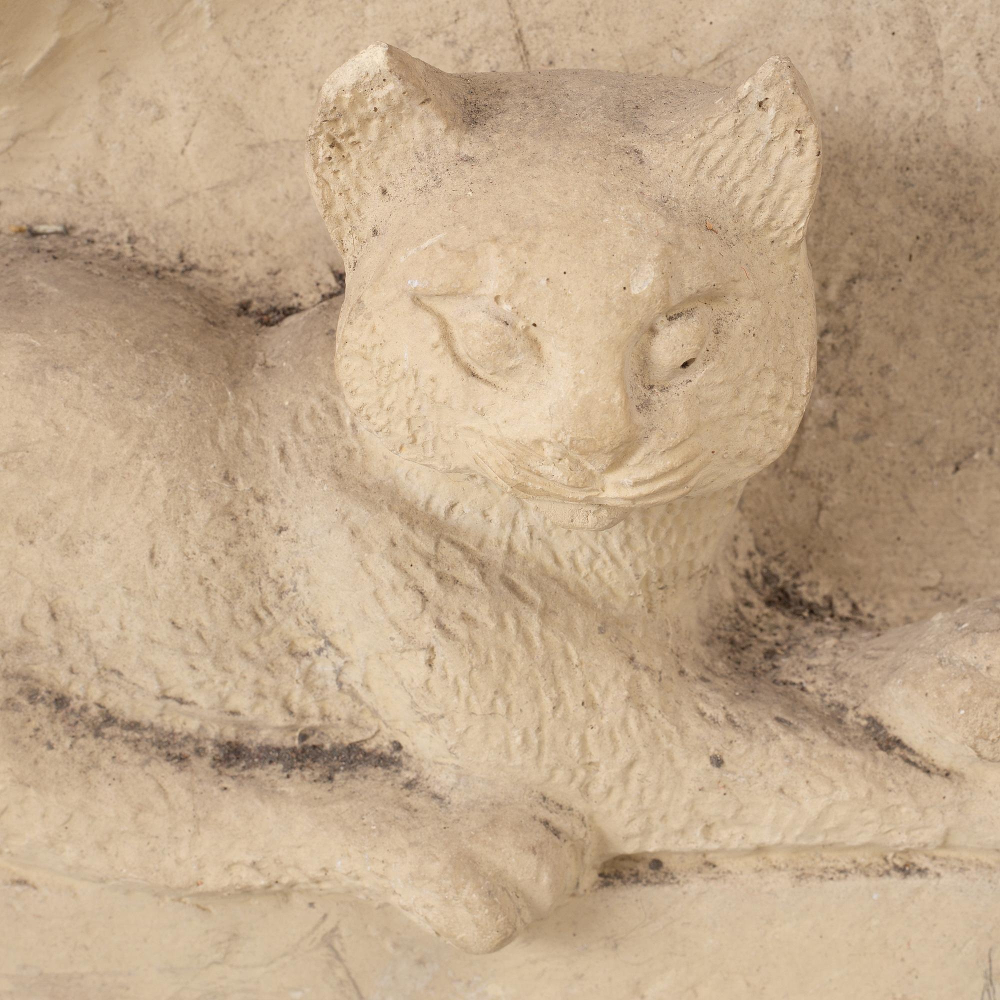 Stig Blomberg, relief, gipsförlaga till M/S Stockholm (1941).