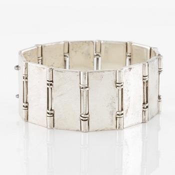 Rey Urban, bracelet, sterling silver, Stockholm 1962.
