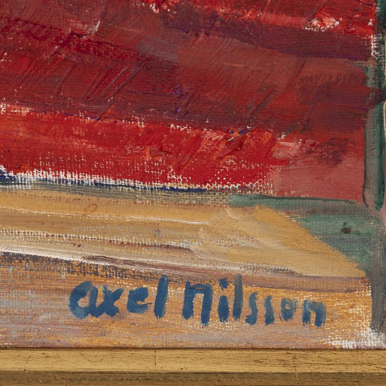 Axel Nilsson, oil on canvas, signed.