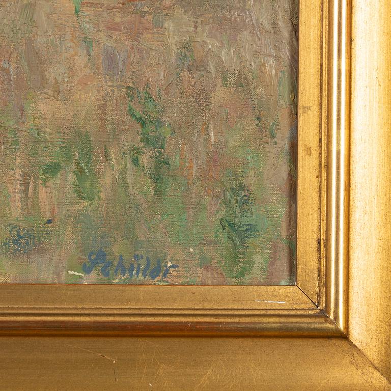 Fritiof Schüldt, Italiensk bondgård (Otydlig platsangivelse a tergo).