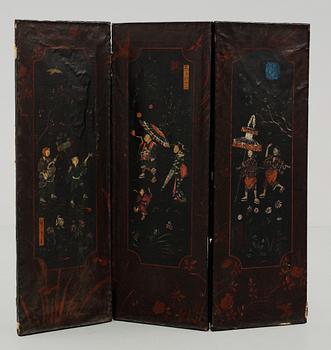 VIKSKÄRM, Kina, 1800/1900-tal.