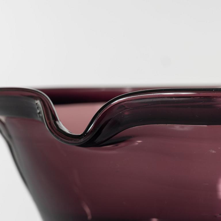 Mjölkfat / Spillkum, glas, Sverige, ca år 1800.