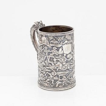 Muki, hopeaa, Leeching, 1800-luvun loppupuoli.