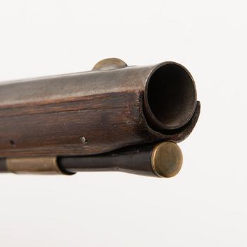 A French flintlock pistol, Tezenas Freconnet, first half of 18th Century.