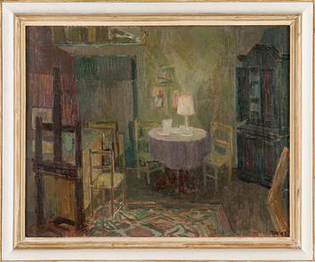 Tove Jansson, "Kvällsinteriör".