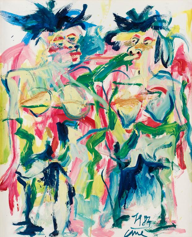 Louis Cane, "Deux femmes".