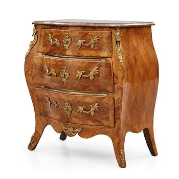 9. A Swedish Rococo commode, 18th century .