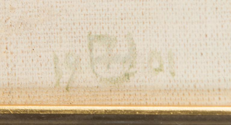 Axel Haartman, olja på duk, signerad och daterad 1901.