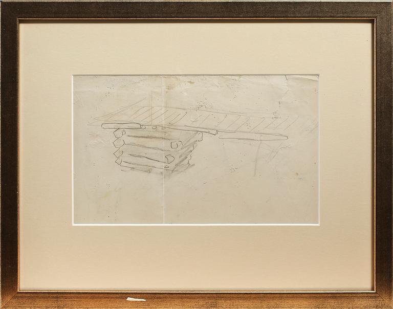 RAGNAR SANDBERG, 3 st, blyertsteckningar, osign.