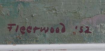 FLEETWOOD, WILIAM, olja på duk, sign o dat. -52.