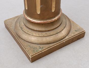 PIEDESTAL, gustaviansk stil, 1800-talets mitt.