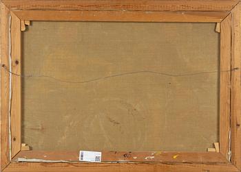 Bertil Wahlberg, oil on canvas, signed.