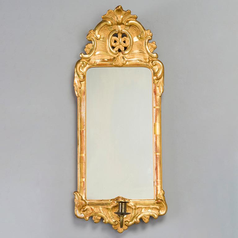 Spegellampett, rokoko, 1700-tal.