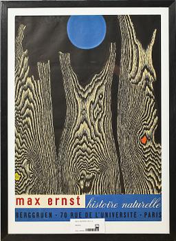 Max Ernst · MAX ERNST, affisch.