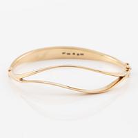 Jan Brunk, bangle, 18K gold, 1986.