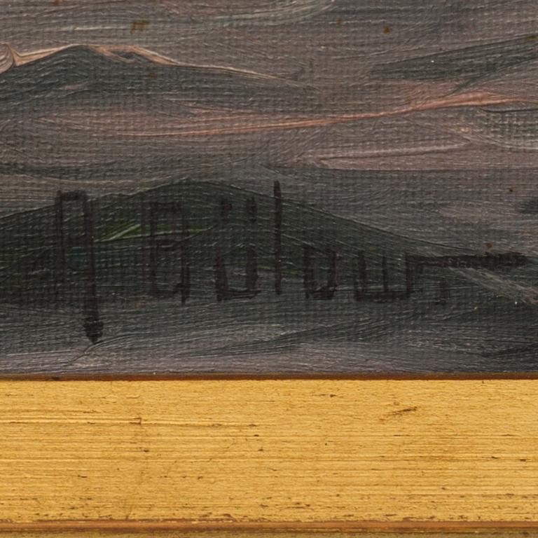 AGNES VON BÜLOW, oli on canvas, signed.