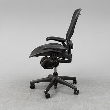 DON CHADWICK / BILL STUMPF, deskchair  "Aeron", Herman Miller, size medium.